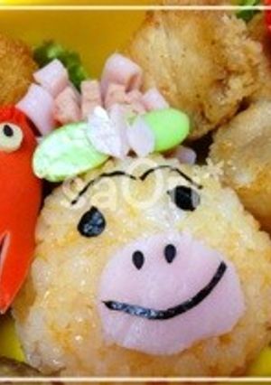 ☆はなかっぱのキャラ弁☆-レシピのメイン写真