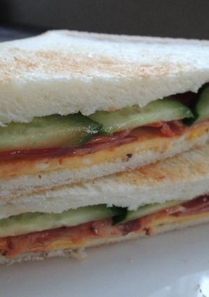 ﾍﾞｰｺﾝｴｯｸﾞﾎｯﾄｻﾝﾄﾞ-レシピのメイン写真