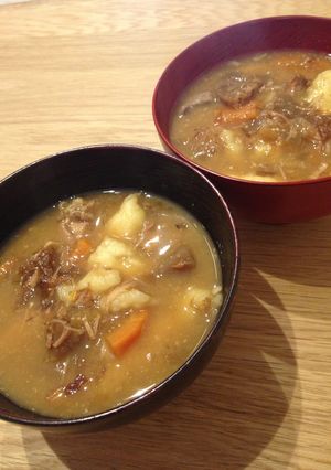 先祖代々 あったかうまーのすいとん-レシピのメイン写真