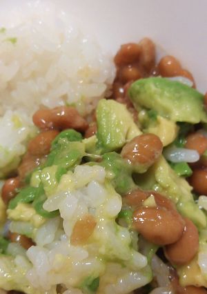 アボカド納豆ごはん-レシピのメイン写真