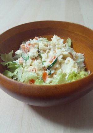 りんごたっぷりポテトサラダ-レシピのメイン写真