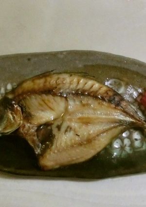冷凍干物～鯵の開き姿焼き～-レシピのメイン写真