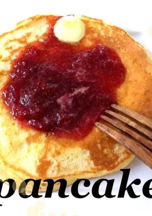 シュワ~っと美味しいパンケーキ♡-レシピのメイン写真
