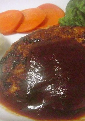 絶品ソースのふんわり☆豆腐ハンバーグ-レシピのメイン写真