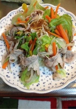 豚肉の野菜巻三色ソース-レシピのメイン写真
