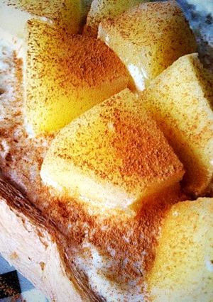 HOTアップルクリチトースト-レシピのメイン写真