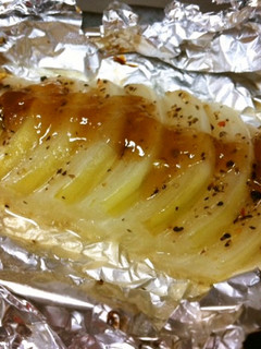 お家で居酒屋メニュー☆玉ねぎのホイル焼き-レシピのメイン写真