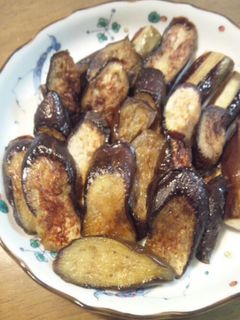 フライパンで 焼き茄子-レシピのメイン写真