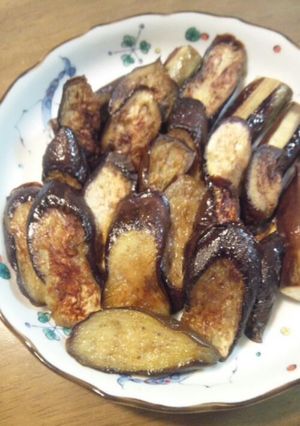 フライパンで　焼き茄子-レシピのメイン写真