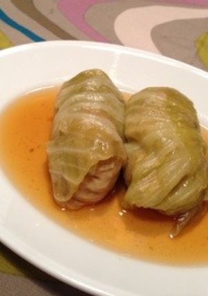 和風味のロールキャベツ-レシピのメイン写真