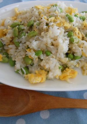 しらすと枝豆のパルメ炒飯-レシピのメイン写真
