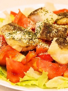 クラフトパルメザンチーズ☆白身魚のサラダ-レシピのメイン写真