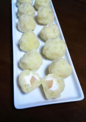 コロコロ栗きんとん•ﾎｲｯﾌﾟ入り-レシピのメイン写真