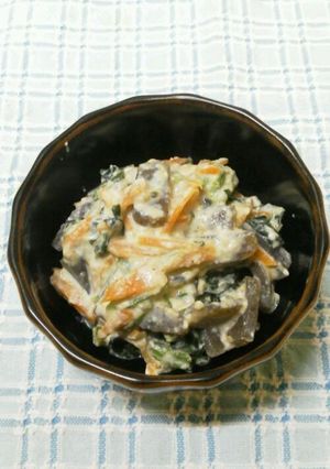ごまたっぷり白和え-レシピのメイン写真
