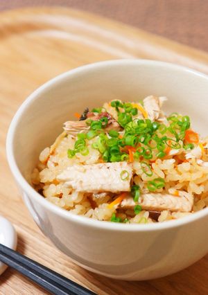 秋の味覚 サンマの炊き込みごはん-レシピのメイン写真