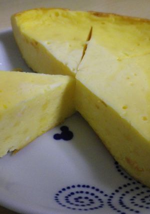 ずぼらチーズケーキ-レシピのメイン写真