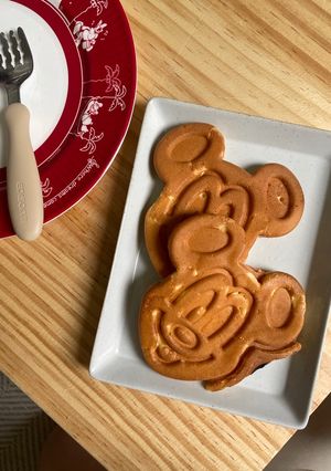 ワンボウルで！もちもちパンケーキ-レシピのメイン写真