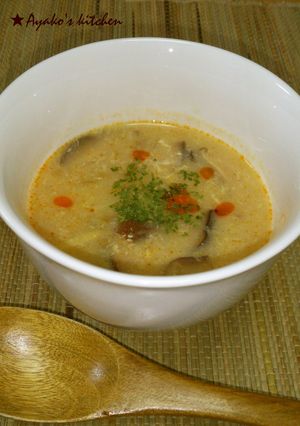 酸辣湯(サンラータン)風スープ-レシピのメイン写真