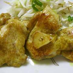 รูปของ じゅーしー★鶏むね肉のカレー粉焼き