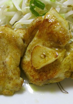 じゅーしー★鶏むね肉のカレー粉焼き-レシピのメイン写真