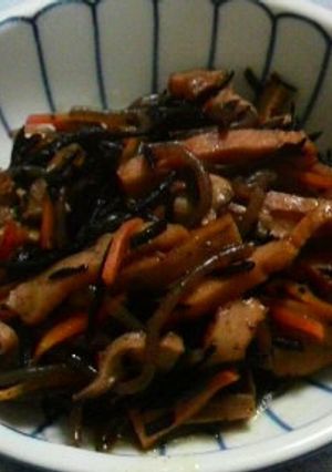 お弁当に具だくさんのひじき煮♫-レシピのメイン写真