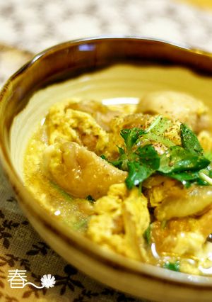 シンプル親子とじ-レシピのメイン写真