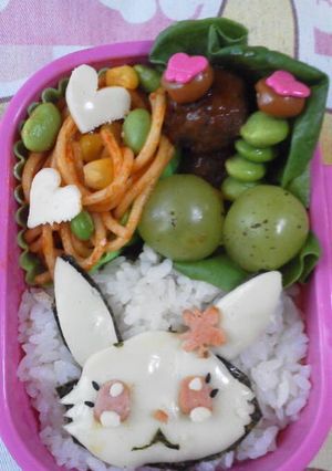 ジュエルペット～ルビー～キャラ弁-レシピのメイン写真