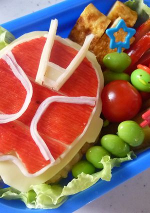 キャラ弁★前の日に作ろう♪ウィザード弁当-レシピのメイン写真