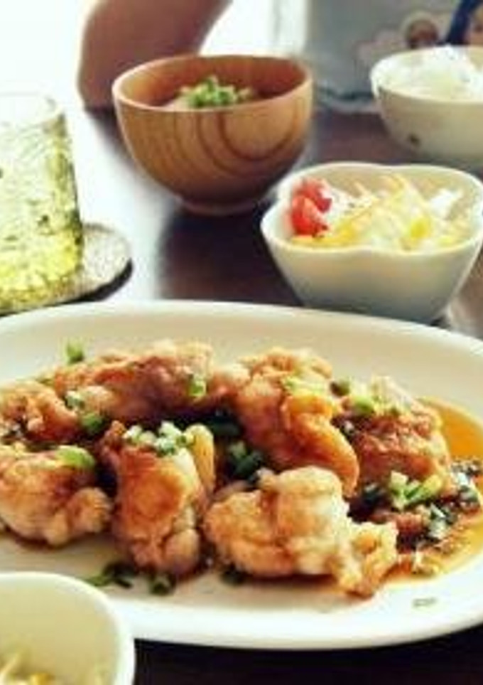 サクサク鶏のから揚げ＊ねぎソース-レシピのメイン写真