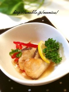 お刺身で南蛮漬け-レシピのメイン写真