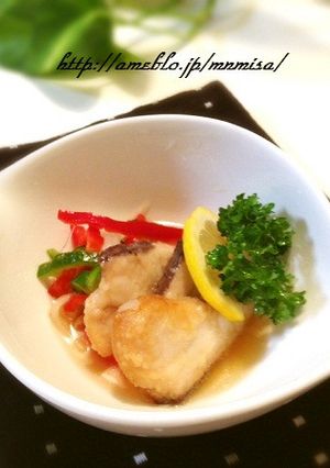 お刺身で南蛮漬け-レシピのメイン写真