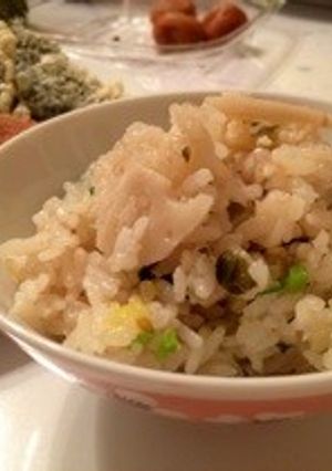 あまった漬物で作る！高菜のまぜごはん！-レシピのメイン写真