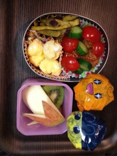 一年生の秋の遠足弁当-レシピのメイン写真