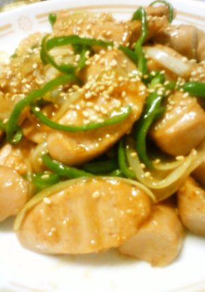 魚肉ソーセージの消費に、お弁当に。-レシピのメイン写真