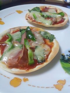 餃子の皮でミニピザ-レシピのメイン写真