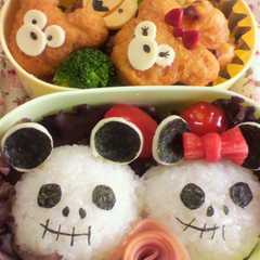 รูปของ ハロウィンキャラ弁＊MM仮装のジャック＊