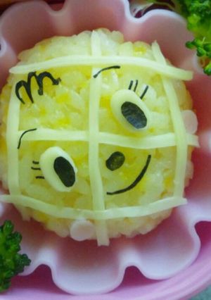 メロンパンナちゃん☆キャラ弁-レシピのメイン写真