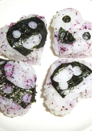 クッキー型deかわいいプチおにぎり♪-レシピのメイン写真
