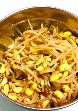 本格簡単☆コンナムル（豆もやしのナムル）-レシピのメイン写真