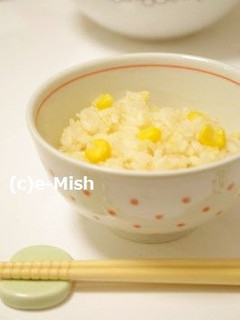 とうもろこしの炊き込みごはん-レシピのメイン写真