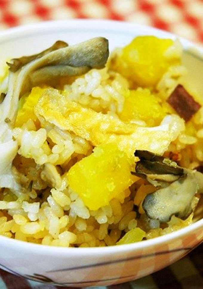 さつま芋の舞茸の炊き込みご飯☆-レシピのメイン写真