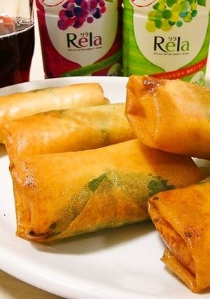簡単チーズとハムの春巻き*-レシピのメイン写真