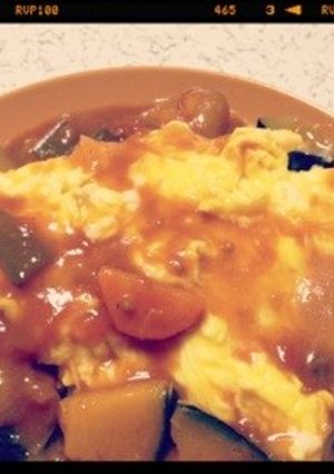 残りカレーでオムライス-レシピのメイン写真