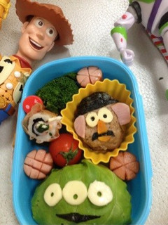 キャラ弁!トイストーリー、エイリアン-レシピのメイン写真