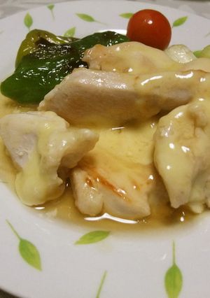 ♡栄養満点の鶏のチーズ焼きあんかけ♡-レシピのメイン写真