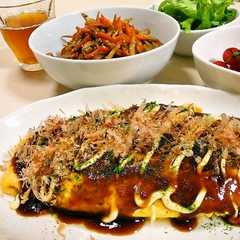 รูปของ 簡単絶品のとん平焼き*