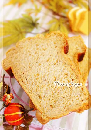 南瓜入りあんこ食パン　【HB】-レシピのメイン写真