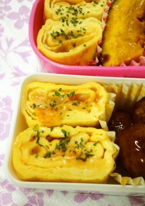 お弁当にも♪オムライス好きの卵焼き-レシピのメイン写真