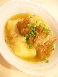 豆腐とさつま揚げのみぞれ煮-レシピのメイン写真