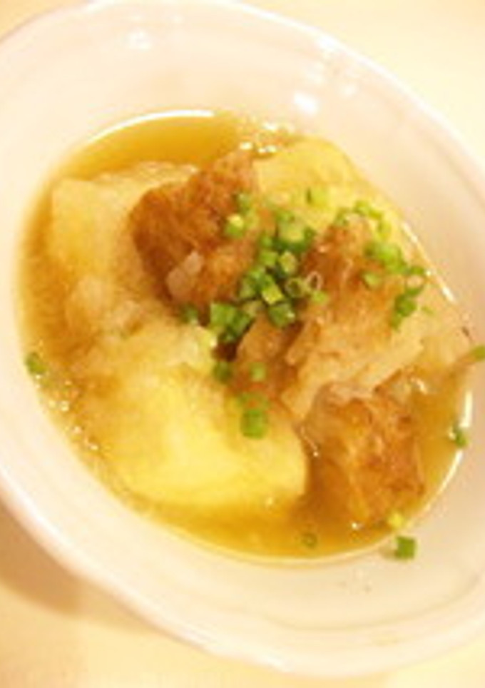 豆腐とさつま揚げのみぞれ煮-レシピのメイン写真